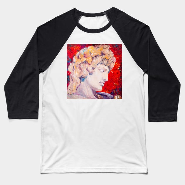 Dionysus. God of Winemaking Baseball T-Shirt by NataliaShchip